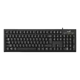Falabella TECLADO ALAMBRICO ALFANUMERO PROGRAMABLE GENIUS NEGRO KB-100 oferta