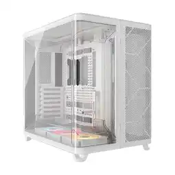 Falabella Chassis PC AIR 5400 V.T. + 3 RS120R ARGB BLANCA - Torre Airflow Blanca para Builds Potentes oferta