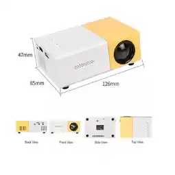 Falabella Mini Video Beam Proyector HD Led Usb oferta