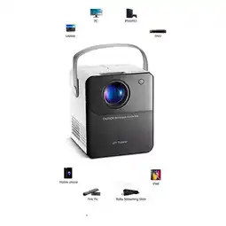 Falabella Proyector Led Portatil Wi Fi Android 9 1080p Smart Video Beam oferta