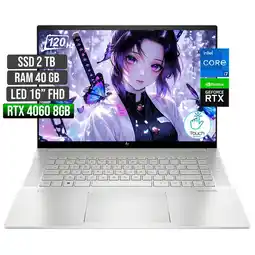 Falabella ENVY INTEL CORE I7-13700H RTX 4060 8GB SSD 2TB RAM 40GB LED 16 FHD 120Hz oferta