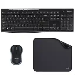 Falabella Combo Inalámbrico Mk270 Pad Mouse Studio Series oferta