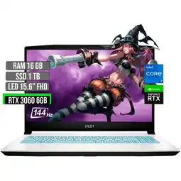 Falabella INTEL CORE I7-12650H SSD 1TB RAM 16GB RTX 3060 6GB 15.6 FHD 144Hz oferta