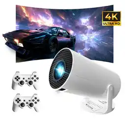 Falabella Proyector Yh Android 4k 200 Pulgadas Smart Tv + 2 Controles Gaming oferta
