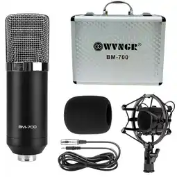 Falabella Microfono Condensador Estudio Profesional Bm700 Con Estuche oferta