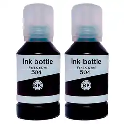 Falabella Tinta 504 generica compatible con impresoras L4150 L4160 L4260 kit X 2 oferta