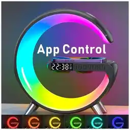 Falabella Lampara De Noche Estación De Carga Inalámbrico Bluetooth Reloj ORIGINA oferta