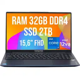 Falabella PORTATIL INTEL CORE I7 -12650H SSD 2TB RAM 32GB 15.6 FHD oferta