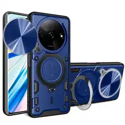 Falabella Estuche Proteccion Camara Con Soporte para Oppo Reno 12F Azul oferta