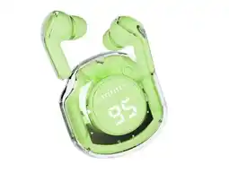 Falabella Audifonos Bluetooth Ultrapods 5.3 Pro Inalambricos Verde Transparente oferta