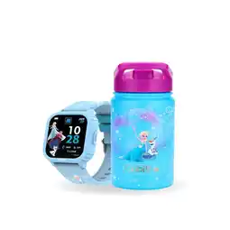 Falabella Combo De Niños Smartwatch + Termo Disney Jr X Frozen Blue oferta