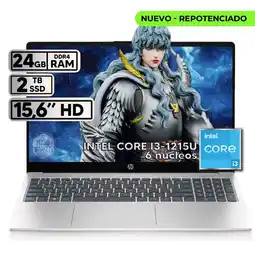 Falabella PORTATIL INTEL CORE I3 1215U 24 GB RAM 2 TB SSD PANTALLA 15,6 FHD SILVER oferta