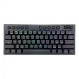 Falabella TECLADO MECÁNICO HORUS MINI PRO K632 NEGRO RGB TRIPLE CONEXIÓN oferta