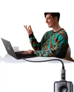 Falabella Cable Tipo C A Tipo C 100w 1m Con Pantalla Led 65862 oferta