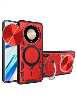 Falabella Estuche Protección Camara Con Soporte Para Honor Magic 6 lite Rojo oferta