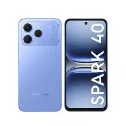 Falabella Celular Tecno Spark 40 256GB 4GB RAM Azul oferta