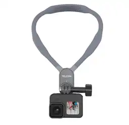 Falabella Collar de silicona con quick release para cámaras Gopro e Insta360 Gris oferta
