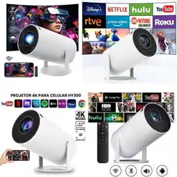 Falabella Proyector Smart TV Bluetooth Wifi Proyector Cine En Casa Proyector Full HD oferta