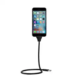 Falabella Cable Datos Iphone Diseño Mano Flexible Color Negro oferta