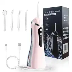 Falabella Irrigador Dental Oral Recargble rosa oferta
