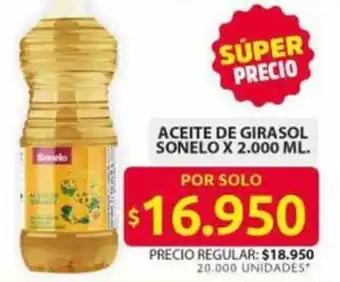 Ara Sonelo aceite de girasol oferta