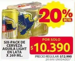 Ara Aguila Light cerveza oferta