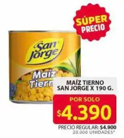 Ara San Jorge Maiz Tierno oferta