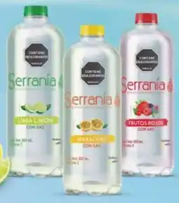 Ara Serranía agua con gas sabor a lima limón, maracuya o frutos rojos oferta