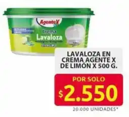 Ara Agente X lavaloza en crema oferta