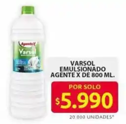 Ara Agente X varsol emulsionado oferta