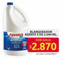 Ara Agente X blanqueador oferta