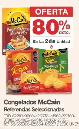 Makro McCain congelados oferta