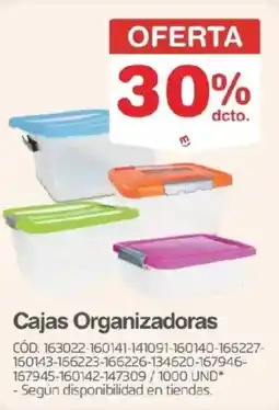 Makro Cajas Organizadoras oferta