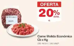 Makro Carne molida económica cb oferta