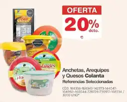 Makro Colanta anchetas, requipes y quesos oferta