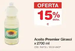 Makro Premier aceite girasol oferta