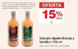 Makro Apolo Sabajón Brandy y Vainilla oferta