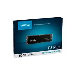 Falabella M.2 P3 Plus PCIe 4.0 NVMe 4700MB/s 500gb Crucial oferta