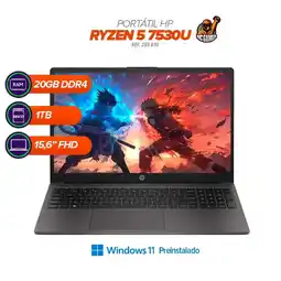 Falabella Portátil Ryzen 5 7530U / 20GB / 1TB SSD / 15.6 FHD oferta