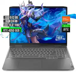 Falabella LOQ AMD RYZEN 7-7840HS RTX 4050 6GB SSD 512GB RAM 24GB LED 15,6 FHD 165Hz oferta