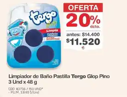 Makro Tergo limpiador de baño pastilla oferta
