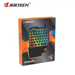 Falabella Teclado Gaming Retroiluminado a una Sola Mano Jertech GK10 oferta