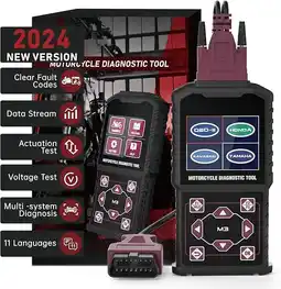 Falabella Herramienta de diagnóstico de motocicleta OBD2 lector de códigos de falla de motocicleta oferta