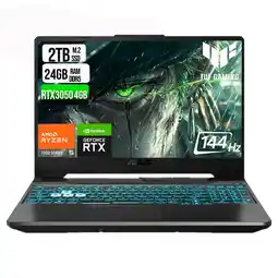 Falabella Portátil TUF A15 Ryzen 5 RTX 3050 2TB 24GB 15.6 FHD oferta