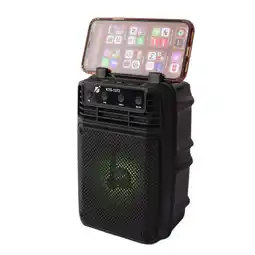 Falabella Parlante Portátil con Luces y Soporte para Celular oferta