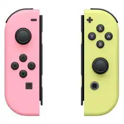 Falabella Control Joystick Compatibles Con Nintendo Switch Rosa Y Amarillo oferta