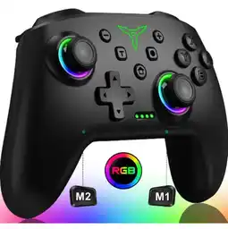 Falabella Control Switch Pro Para Negro + Luz Rgb Negro oferta