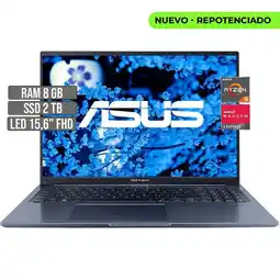 Falabella VIVOBOOK AMD RYZEN 5-5600H SSD 2TB RAM 8GB LED 156 FHD oferta