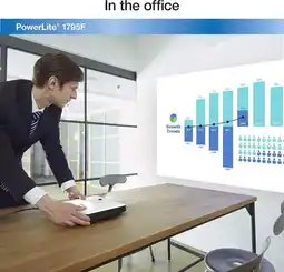 Falabella Proyector PowerLite 1795F Video Beam 3LCD 1080p Full HD oferta