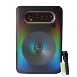 Falabella Parlante Recargable Con Luces Led Y Microfono Incluido Usb oferta